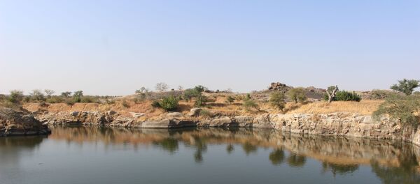 Lac aux crocodiles de Boboyo, Extrême-Nord du Cameroun - Sputnik Afrique