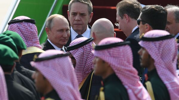 Vladimir Poutine lors d'une visite à l'Arabie saudite - Sputnik Afrique