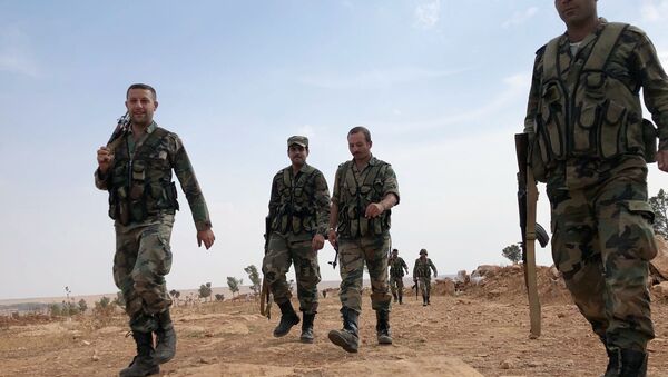 Des soldats syriens  - Sputnik Afrique