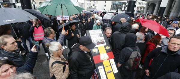 Une «Marche noire» à Bruxelles  - Sputnik Afrique