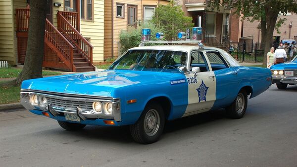 Une voiture de police à Chicago - Sputnik Afrique