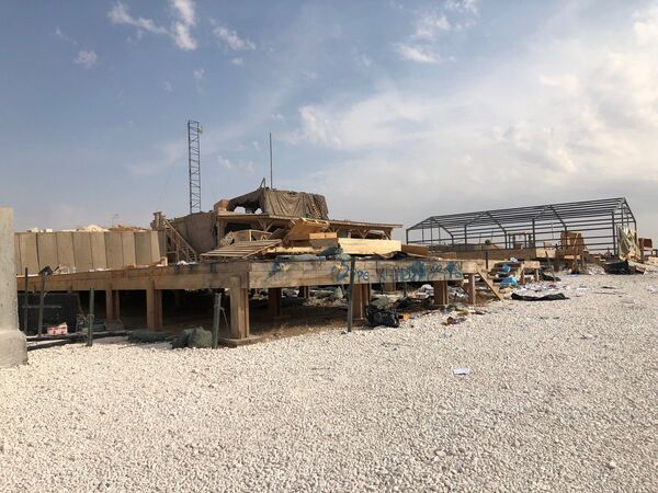 Une des bases abandonnées par les Américains dans le nord-est de la Syrie
 - Sputnik Afrique