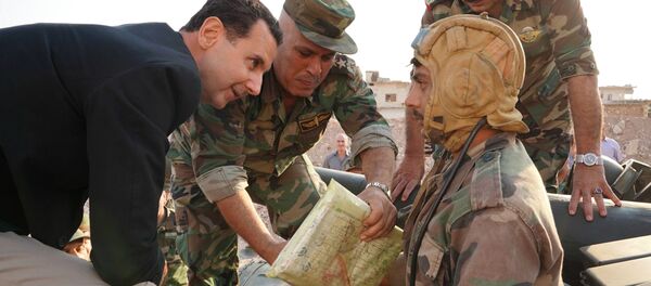 Bachar el-Assad à Idlib - Sputnik Afrique