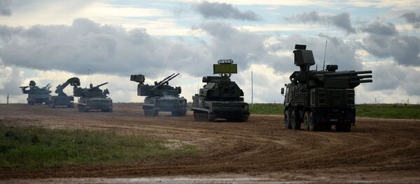 Véhicules militaires russes (image d'illustration) - Sputnik Afrique