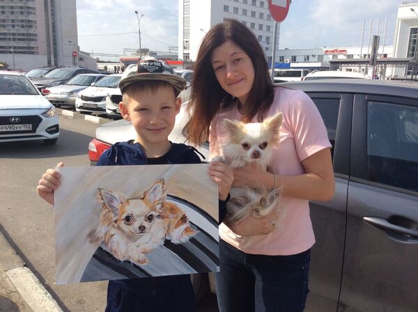 À 9 ans, ce Russe crée des portraits d’animaux et les échange contre de la nourriture pour un refuge animalier – images À 9 ans, ce Russe crée des portraits d’animaux et les échange contre de la nourriture pour un refuge animalier – images - Sputnik Afrique