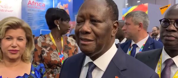 Le Président ivoirien Alassane Ouattara - Sputnik Afrique