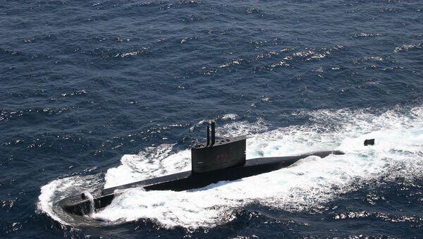 Un S-33, sous-marin Tapajo de la Marine brésilienne - Sputnik Afrique