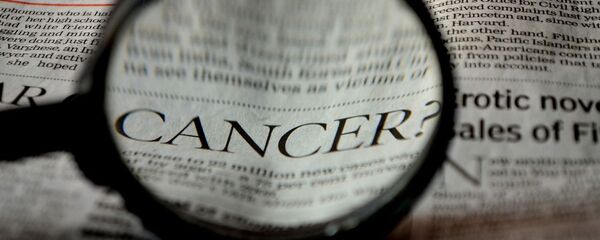 Inscription cancer dans un journal - Sputnik Afrique