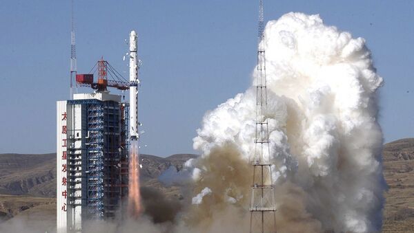 Lancement d'une fusée chinoise Longue marche 4B (image d'illustration) - Sputnik Afrique