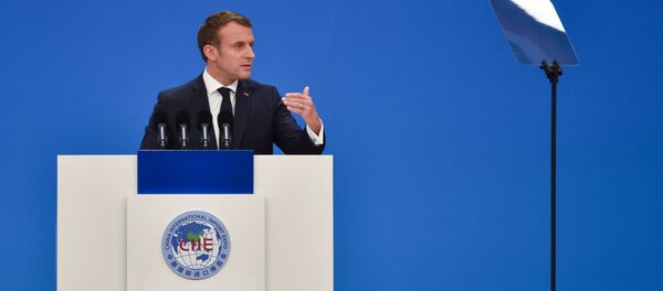 Emmanuel Macron en Chine - Sputnik Afrique
