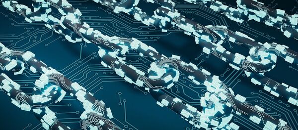 Les monnaies digitales présentent l'avantage de sécuriser les transactions au travers du processus de la blockchain. - Sputnik Afrique