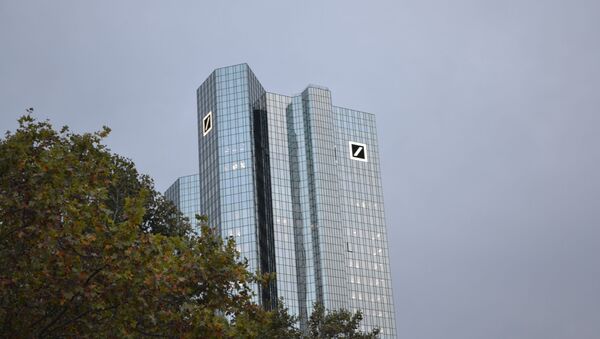 Le siège de la Deutsche Bank à Francfort-sur-le-Main - Sputnik Afrique