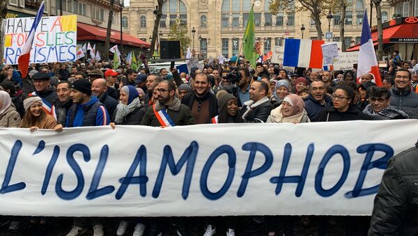 Une manifestation contre l'islamophobie démarre à Paris - Sputnik Afrique