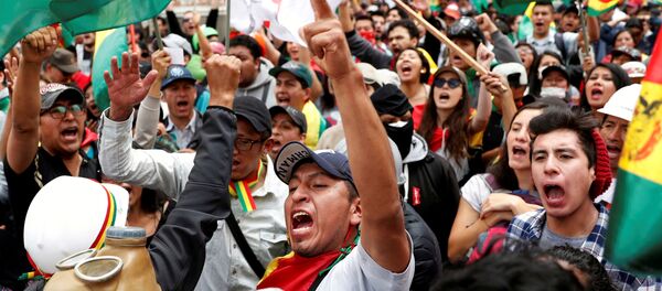 Manifestations en Bolivie - Sputnik Afrique