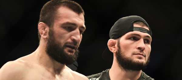 Abubakar Nurmagomedov et Khabib Nurmagomedov - Sputnik Afrique