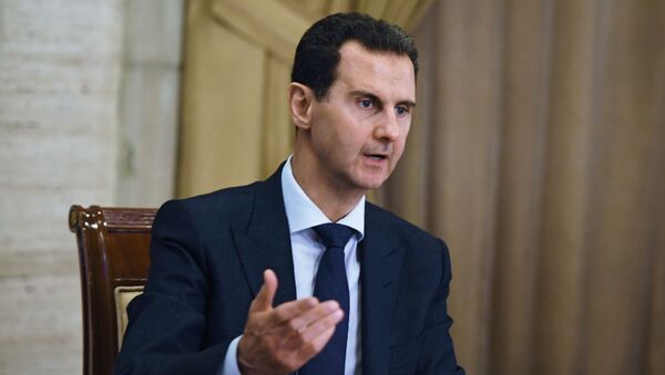 Président syrien Bachar el-Assad  - Sputnik Afrique