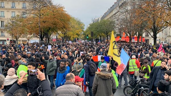 Marche antiislamophobie à Paris  - Sputnik Afrique