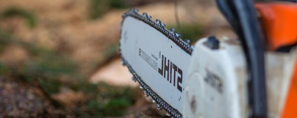 Une tronçonneuse  - Sputnik Afrique