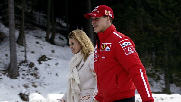  Michael Schumacher et sa femme Corinna - Sputnik Afrique