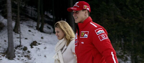  Michael Schumacher et sa femme Corinna - Sputnik Afrique