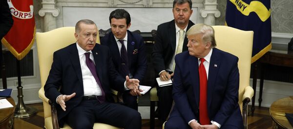 Recep Tayyip Erdogan et Donald Trump Recep Tayyip Erdogan et Donald Trump - Sputnik Afrique
