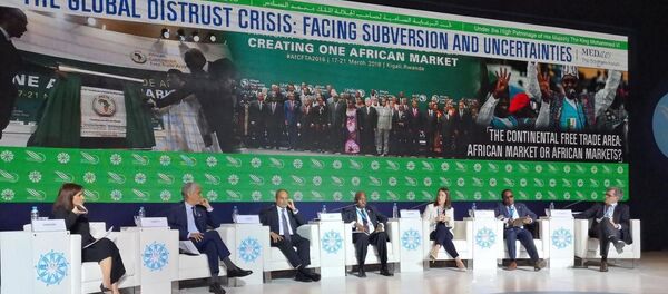 « Zone de libre-échange continentale: un marché africain ou des marchés africains?», Panel d’ouverture du Forum Medays, le 14 novembre, à Tanger.  - Sputnik Afrique