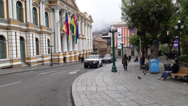 Le siège de l'Assemblée législative à La Paz - Sputnik Afrique