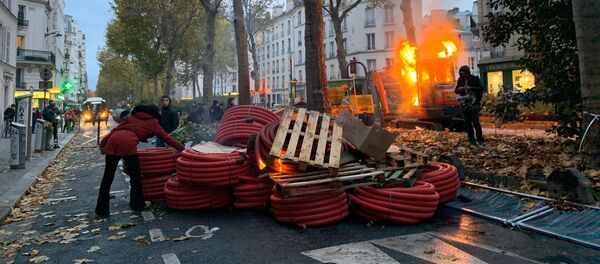 Acte 53 des Gilets Jaunes, Paris 16 novembre 2019 - Sputnik Afrique