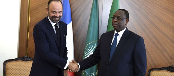 Visite d'Edouard Philippe au Sénégal, à Dakar - Sputnik Afrique