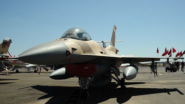Un F-16 des Forces armées royales marocaines - Sputnik Afrique