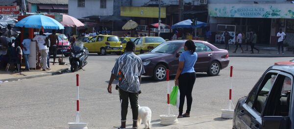 Une rue passante à Abidjan. - Sputnik Afrique