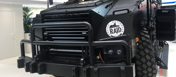 Blindé Titus de Nexter du RAID/Salon milipol - Sputnik Afrique