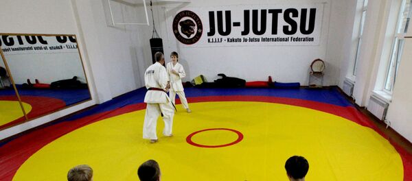 Занятия в детско-юношеской спортивной школе единоборств - Sputnik Afrique