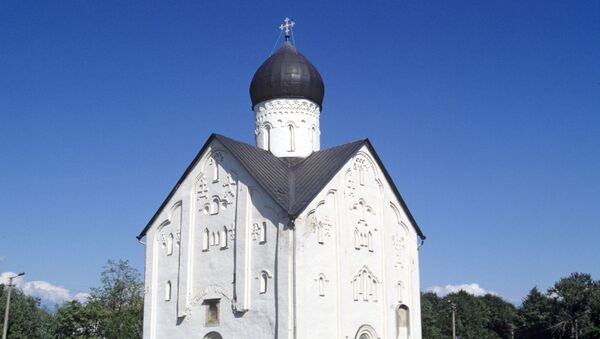 Église de la Transfiguration-du-Sauveur-sur-Iline - Sputnik Afrique