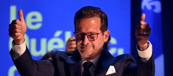 Le leader du Bloc québécois, Yves-François Blanchet. Le leader du Bloc québécois, Yves-François Blanchet. - Sputnik Afrique