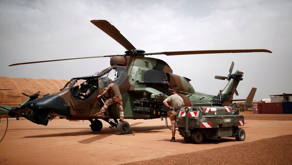 Un hélicoptère français Tigre au Mali - Sputnik Afrique