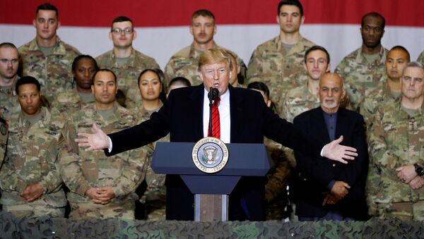Donald Trump en Afghanistan - Sputnik Afrique