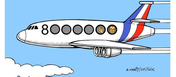 8 millions d’euros de voyages en avion pour Macron et l’Élysée en 2018 - Sputnik Afrique