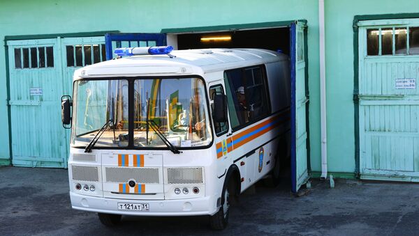 Un bus des services d'urgence russes - Sputnik Afrique