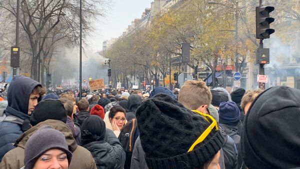 la grève générale à Paris - Sputnik Afrique