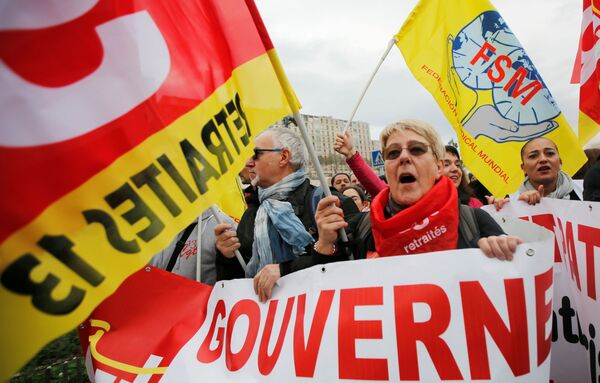 «Jeudi noir» en France: le début de la grève nationale contre la réforme des retraites
 - Sputnik Afrique