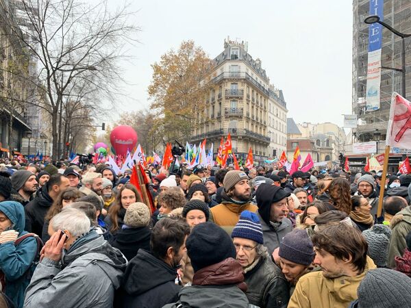 «Jeudi noir» en France: le début de la grève nationale contre la réforme des retraites
 - Sputnik Afrique