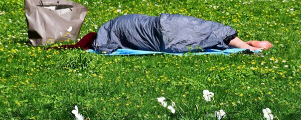 Un SDF - Sputnik Afrique