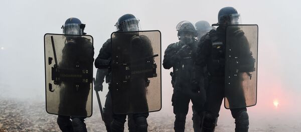 Les gendarmes à Nantes, le 5 décembre 2019 - Sputnik Afrique