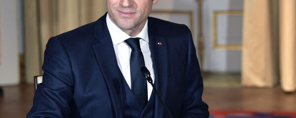 Macron - Sputnik Afrique