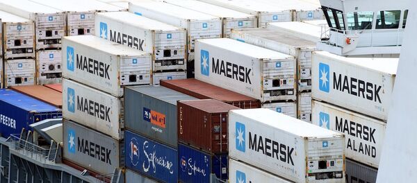 Porte-conteneurs - Sputnik Afrique