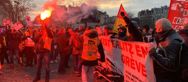 La grève générale à Paris, 10 décembre 2019 - Sputnik Afrique