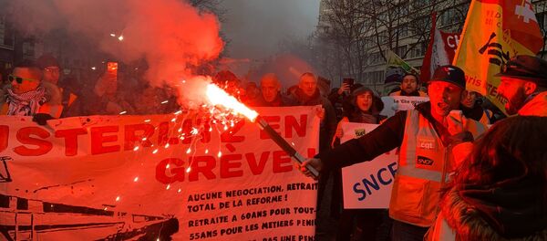 La grève générale à Paris, 10 décembre 2019 - Sputnik Afrique