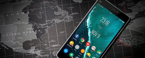 Un smartphone Android Un smartphone Android - Sputnik Afrique