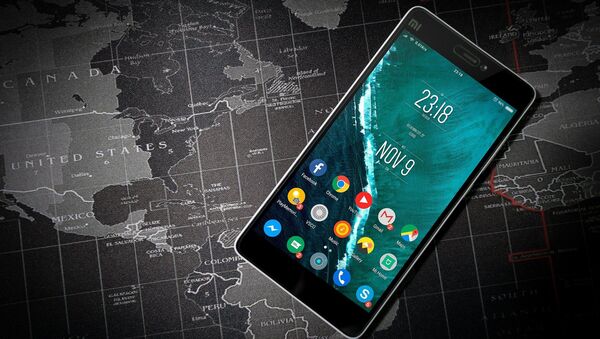 Un smartphone Android (image d'illustration) - Sputnik Afrique